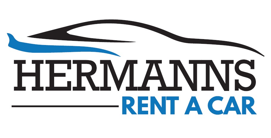 Logo Hermann's Rent a Car auf Teneriffa in Los Cristianos